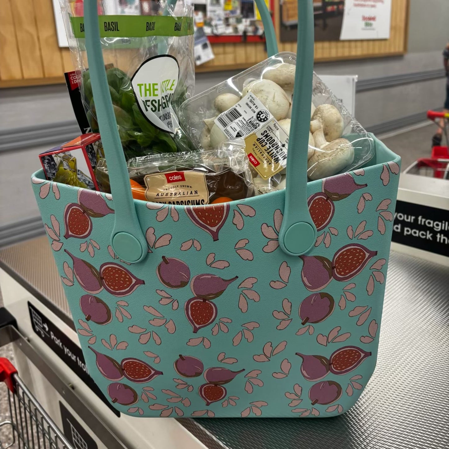 MIDI FIGS SOFT FOAM SILICON TOTE BAG